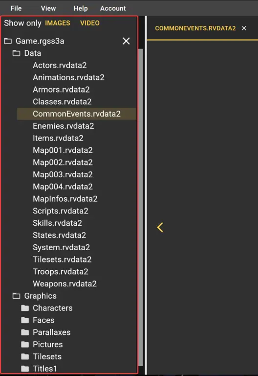 Voila! We got the assets!